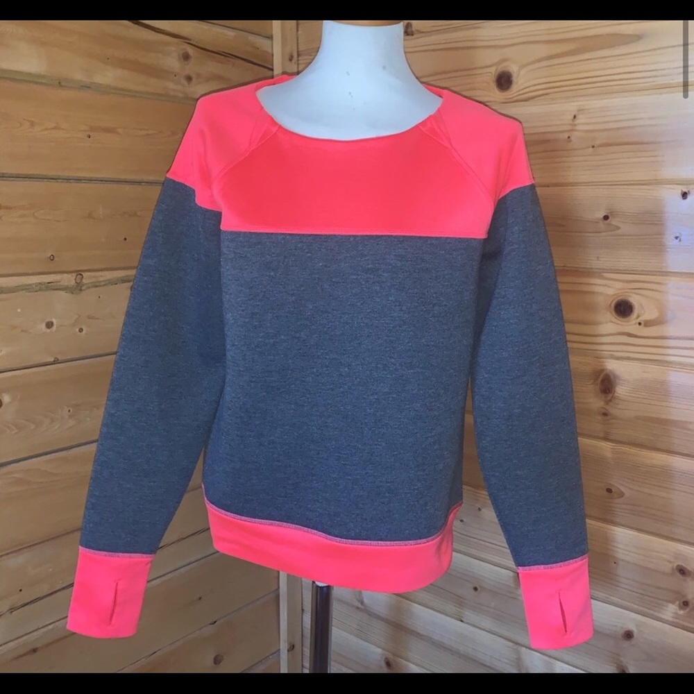 Athleta Neoprene Fuse Scuba Sweatshirt Medium